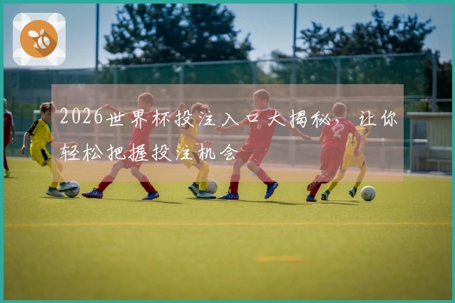 2026世界杯投注入口大揭秘，让你轻松把握投注机会